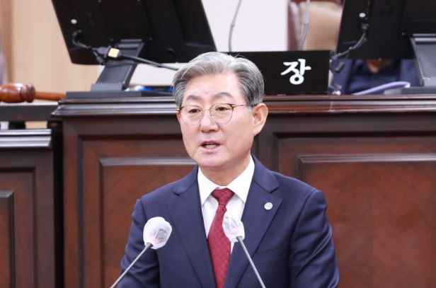 오태완 의령군수,민선 8기 첫 시정연설 ‘5000억 예산 열었다’
