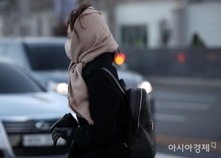 [포토] '너무 추운 출근길'