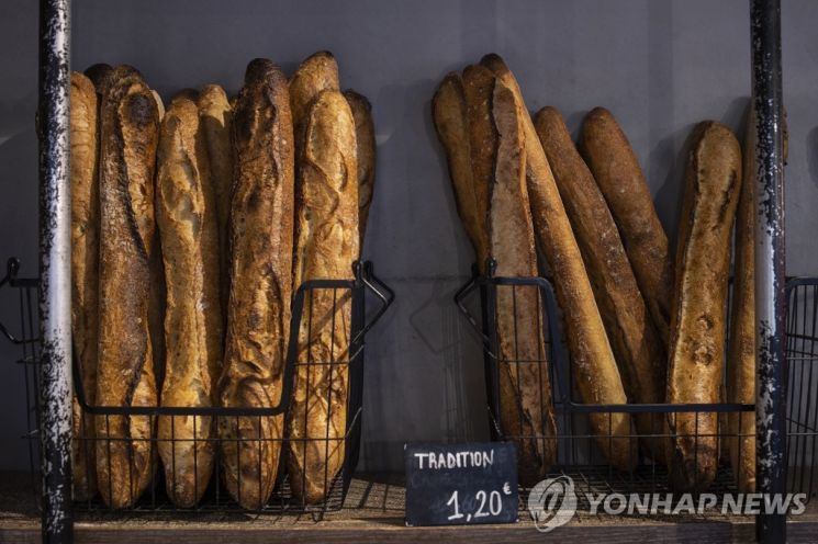 프랑스 '1유로 국민 빵' 바게트, 유네스코 무형문화유산