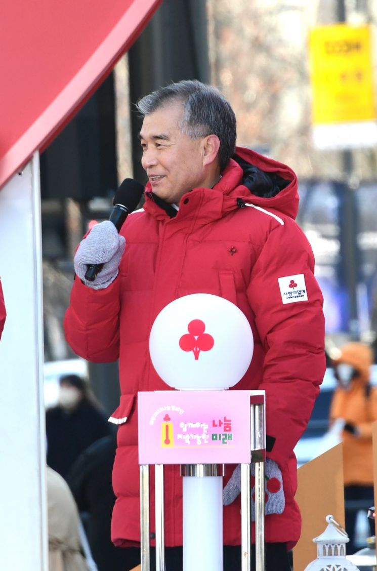 [동정]김현기 서울시의회 의장, 사랑의 온도탑 제막식 참석 