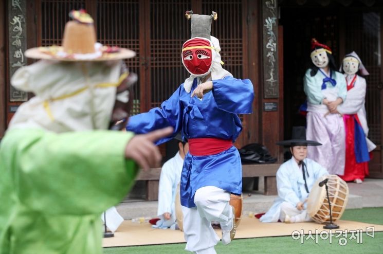 [포토] 세계가 인정한 '한국의 탈춤'