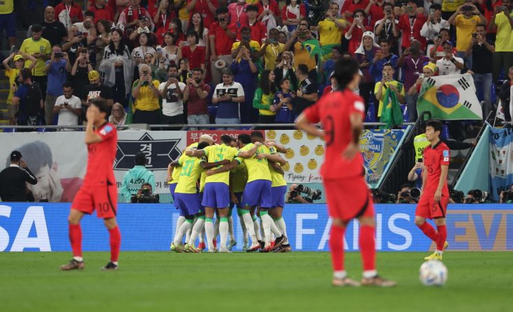 [속보]한국 0-3 브라질…히샤를리송 ‘추가골’