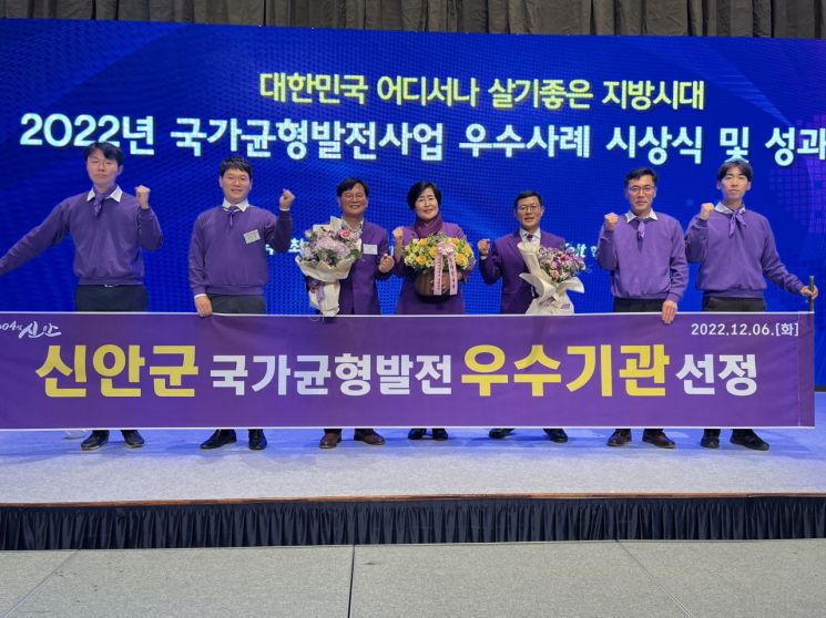신안군, 2022년 균형발전사업 우수사례 선정