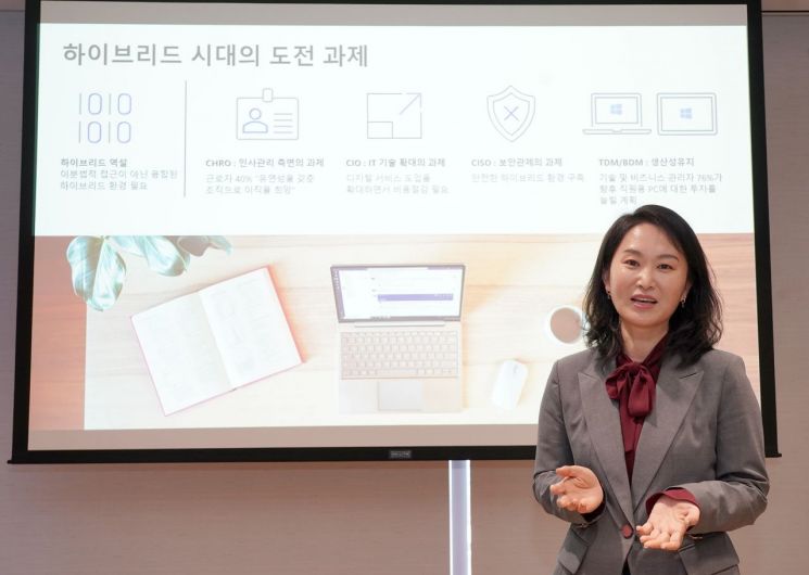 오성미 한국마이크로소프트 모던 워크 비즈니스 총괄 팀장