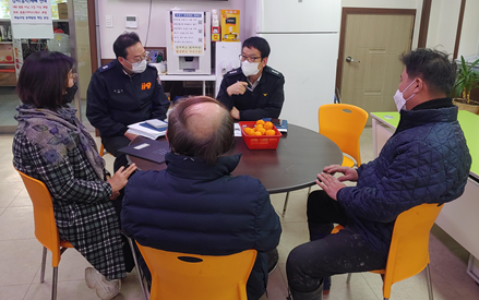 광주 남부소방, 전통시장 화재 안전 간담회
