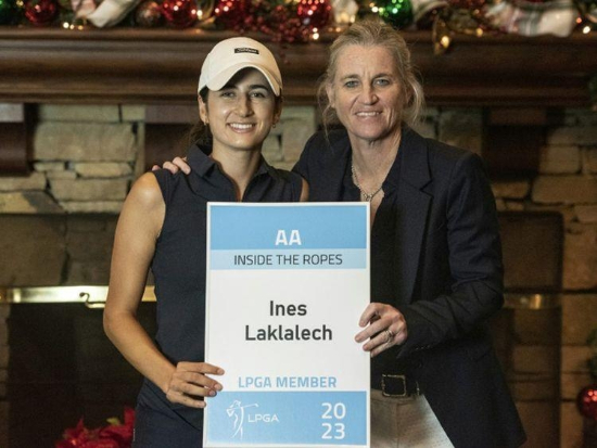 모로코인으로는 처음 LPGA투어에 입성한 이네스 라클랄렉.
사진제공=연합뉴스.