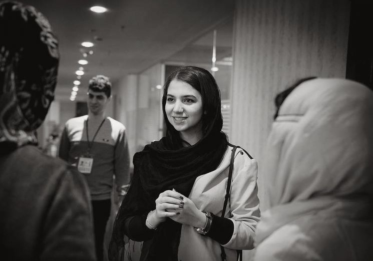 이란의 체스 선수 사라 하뎀. 사진=사라 하뎀 인스타그램 캡처.