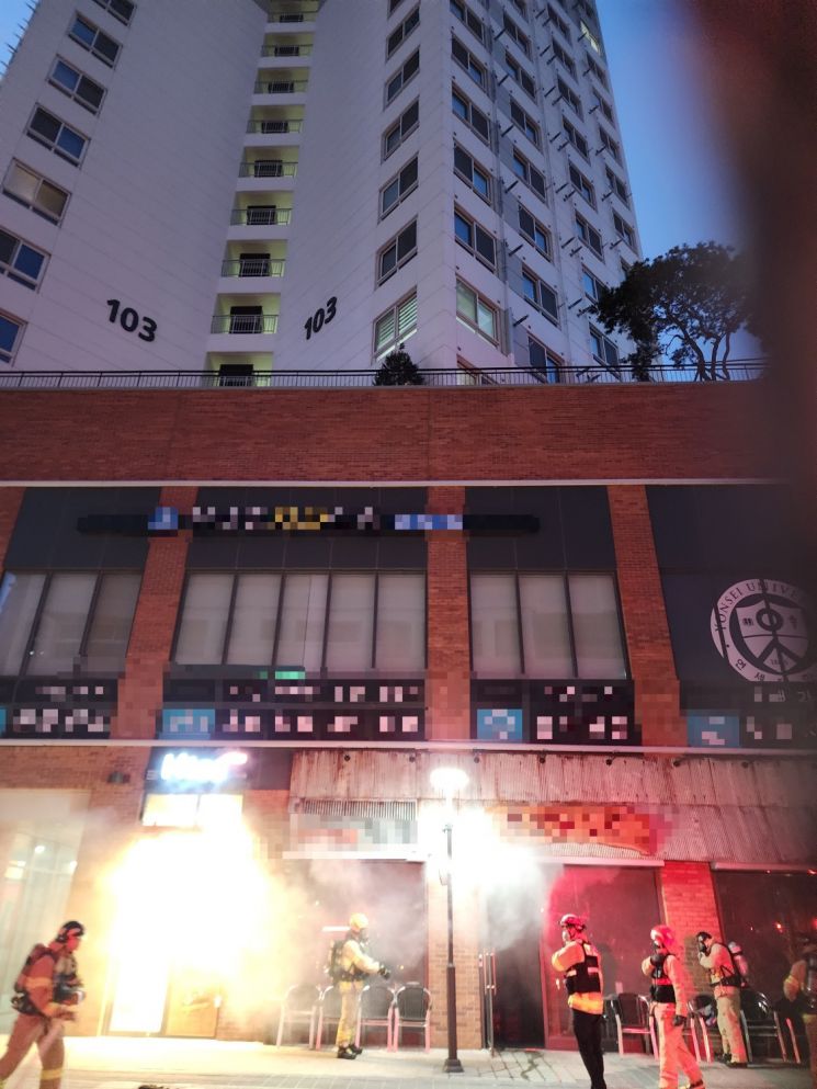 서울 광진구 상가서 불…인명피해는 없어