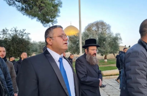 이슬람 성지 찾은 이스라엘 극우 장관… 팔레스타인 등 강력 반발