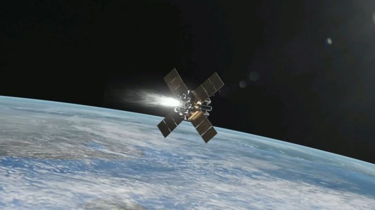 중국 민간업체가 개발 중인 것으로 알려진 최신형 위성. 다기능궤도이동비행이 가능한 것으로 알려졌다. 자료사진.