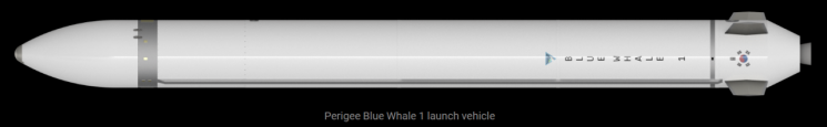 페리지에어로스페이스 주력 발사체 'Blue Whale 1'