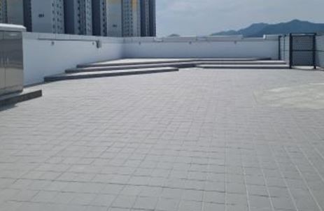 강서구 명지노인종합복지관 옥상녹화 예정지.