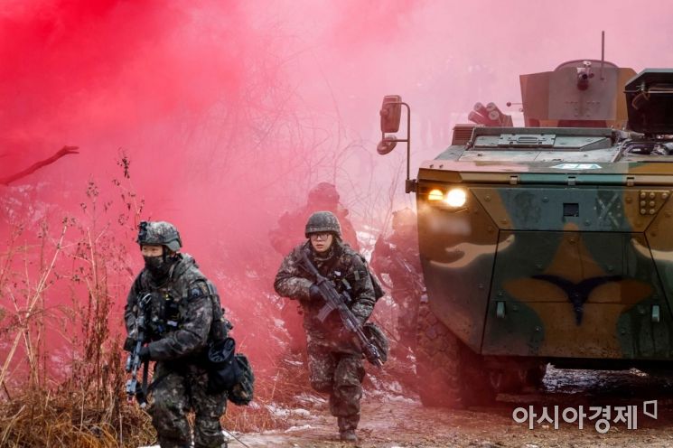 'Utilization of Manned and Unmanned Integrated Combat Systems' ROK-US Joint WMD Elimination Exercise