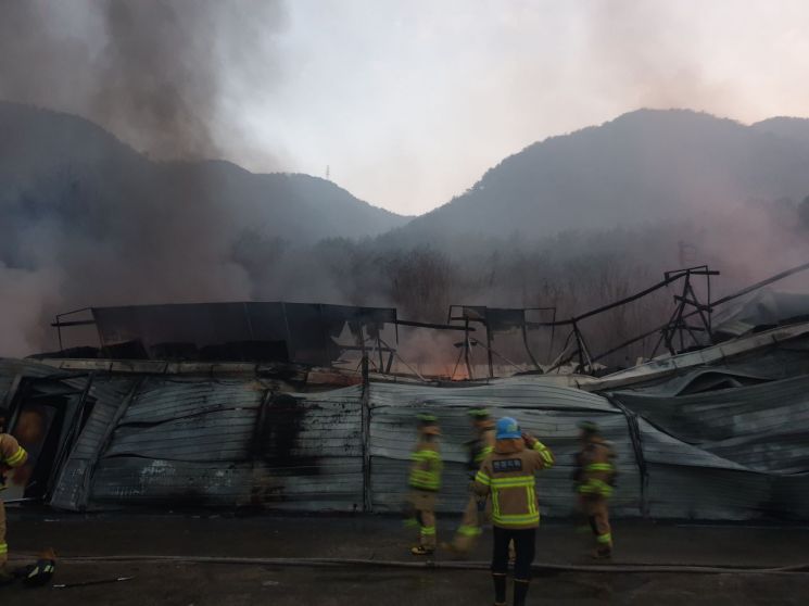 [속보] 마산 진전면 ‘화재’ 발생 … 인명피해 없어