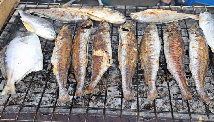 고흥전통시장 고흥숯불생선구이［사진제공=고흥군］