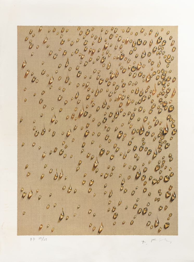 물방울,1990년대, 56x75.5