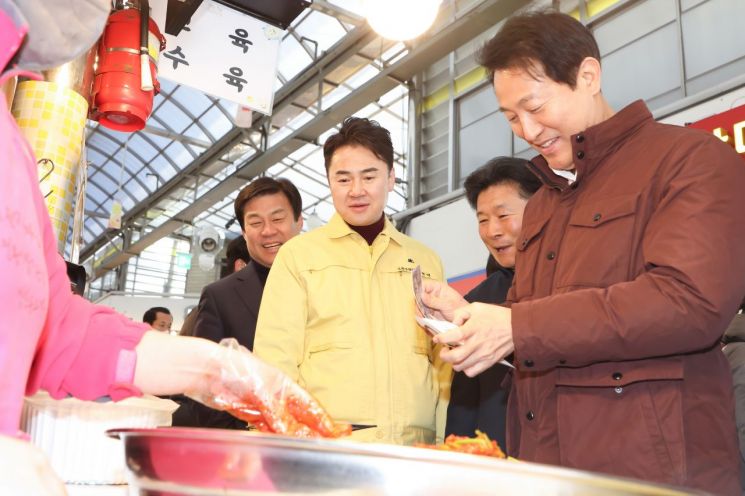 오언석 도봉구청장, 오세훈 시장과 민생현장 살펴