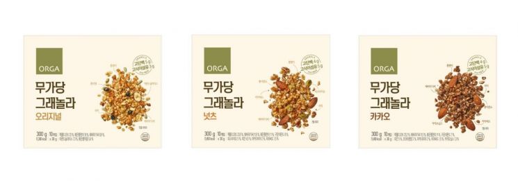 풀무원 올가홀푸드, 고단백 '무가당 그래놀라' 선봬