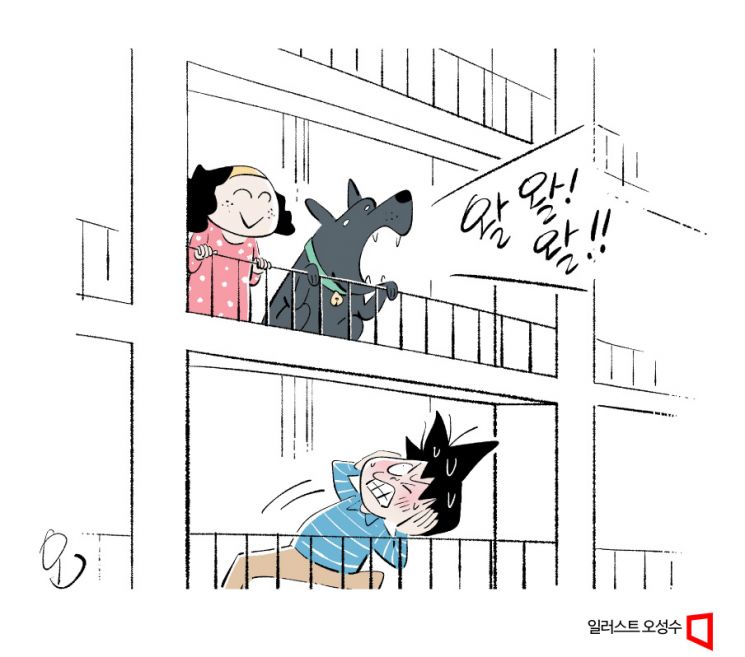 "개 짖는 소리 좀 안 나게 해라"…사람 잡는 '층견소음'