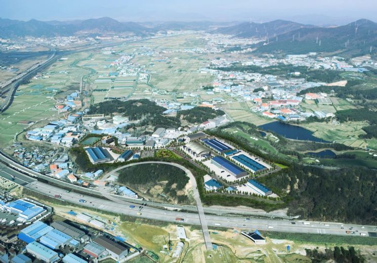 김해 AM하이테크 산단 개발 완료, 기업 줄지어 입주