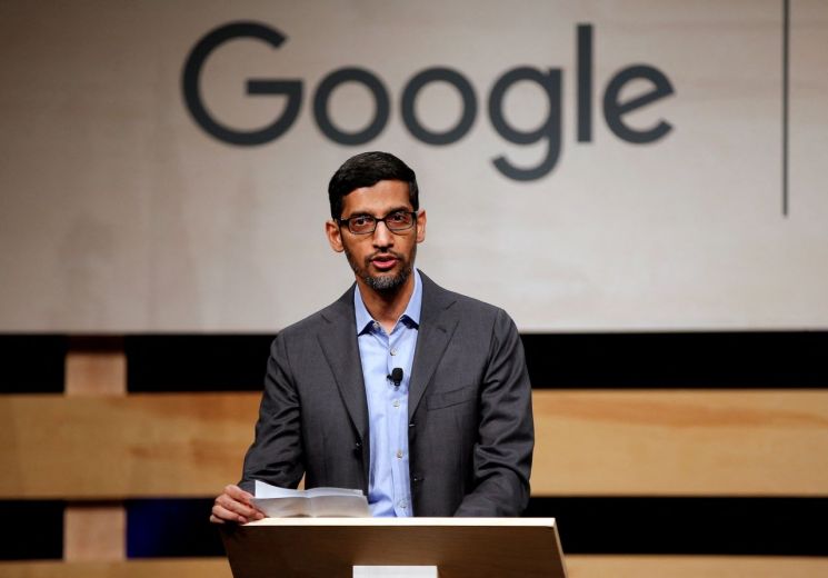 구글의 순다르 피차이 최고경영자(CEO) [이미지출처=로이터연합뉴스]