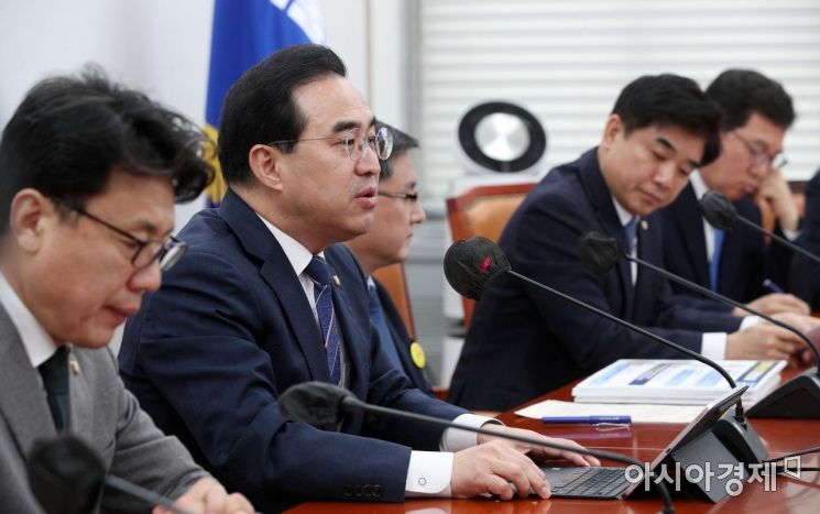 [포토] 박홍근, 與 '이상민 탄핵' 비판에 "장관 방탄에만 급급"