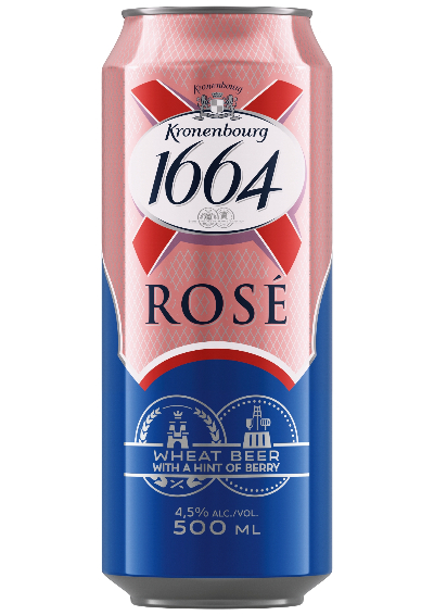 하이트진로, 프랑스 밀맥주 '크로넨버그 1664 로제' 출시