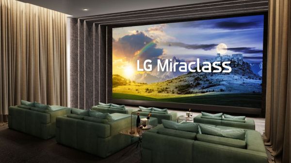 시네마 LED 'LG 미라클래스'가 극장에 설치된 연출 이미지. [사진제공=LG전자]