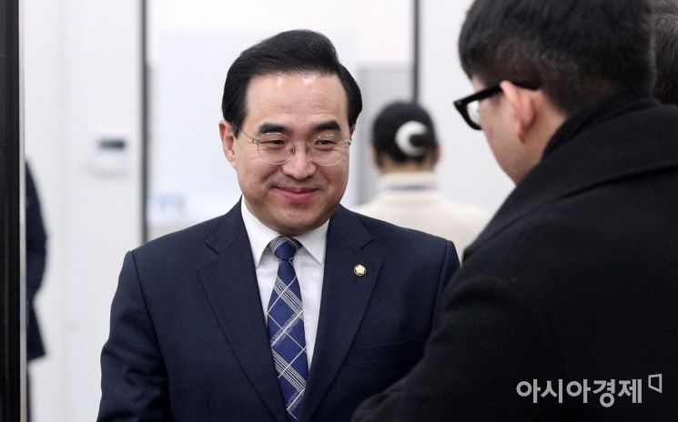 [포토] 정책조정회의 참석하는 박홍근 원내대표