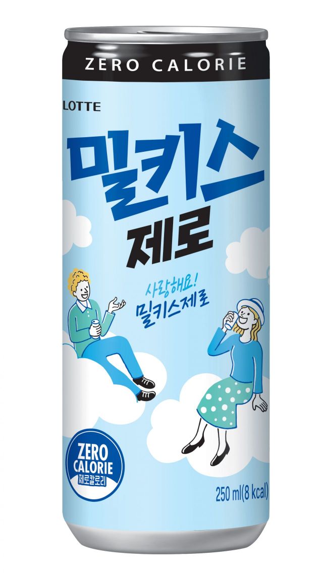 롯데칠성음료, '밀키스 제로' 출시…"건강하게 즐기는 추억의 맛"