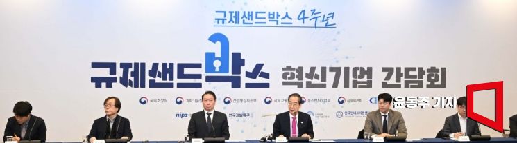 [포토] 규제샌드박스 혁신기업 간담회