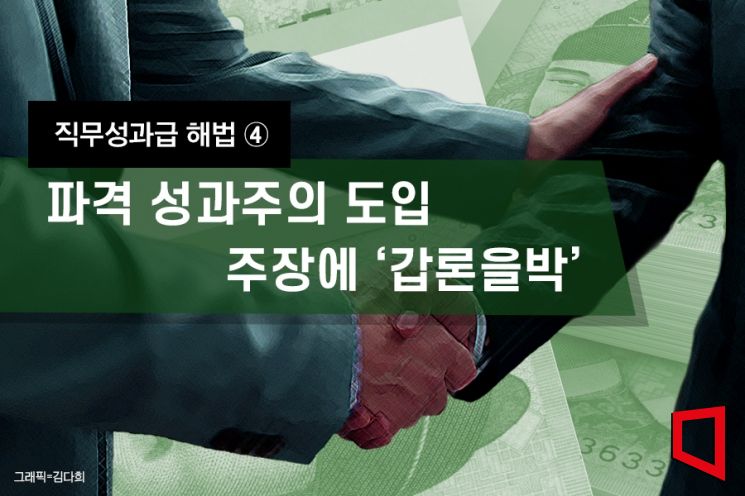 [직무성과급 해법]④"공기업·공무원부터 도입 vs 공공부문 부작용 속출"