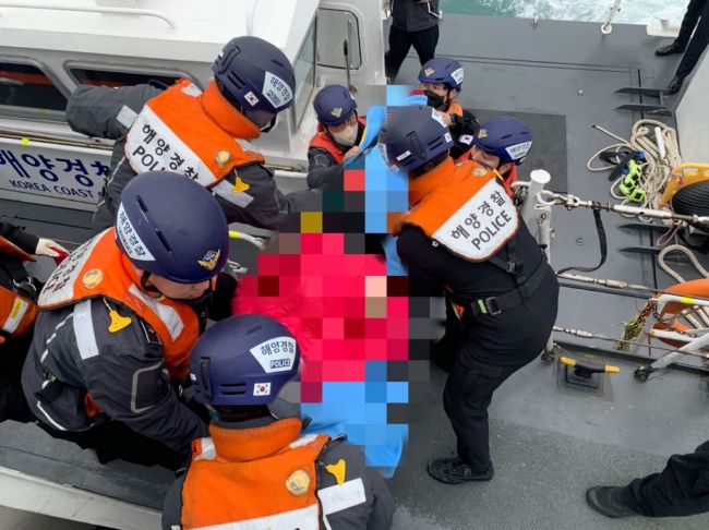 제주 추자도서 고관절 손상 70대 여성 긴급이송