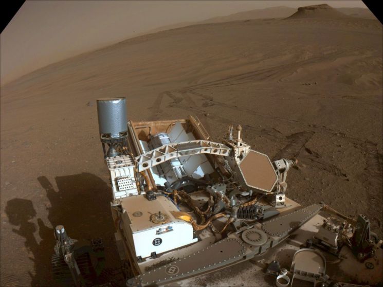 착륙 2주년을 맞은 미 항공우주국(NASA)의 화성 탐사 로버 퍼서비어런스. 사진출처=NASA
