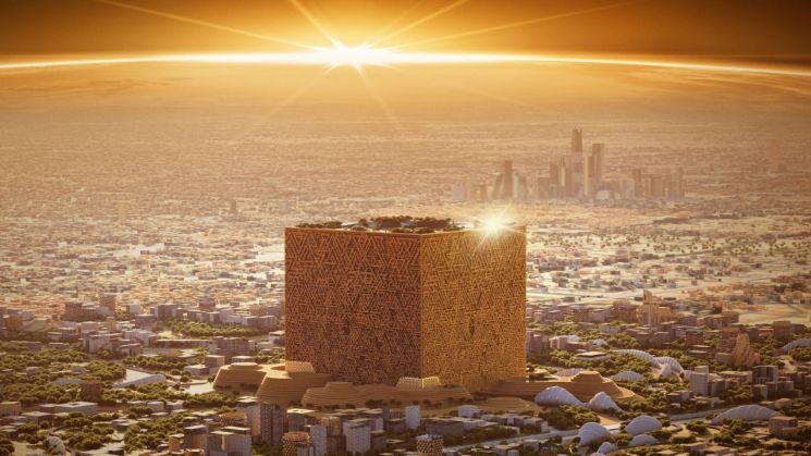 한 변 400m 초대형 정육면체…사우디, 또 '미래도시'
