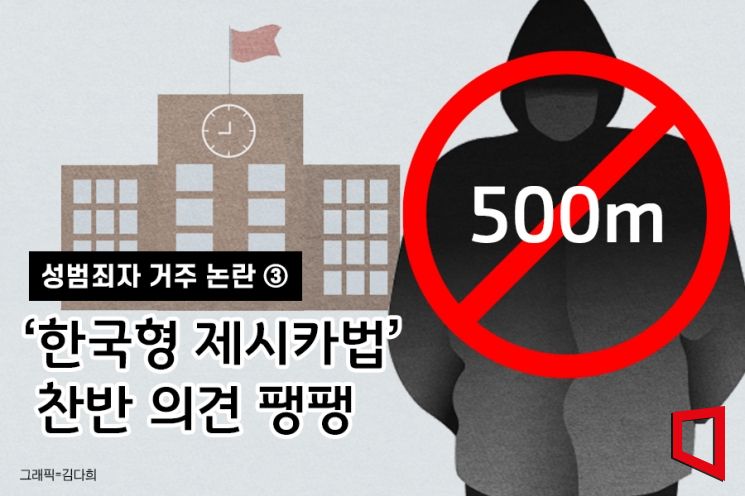 [성범죄자 거주 논란]③학교 500m내 거주 금지…"필요성 공감" VS "위헌 가능성"