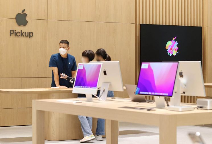 애플스토어 잠실점 / 사진=연합뉴스