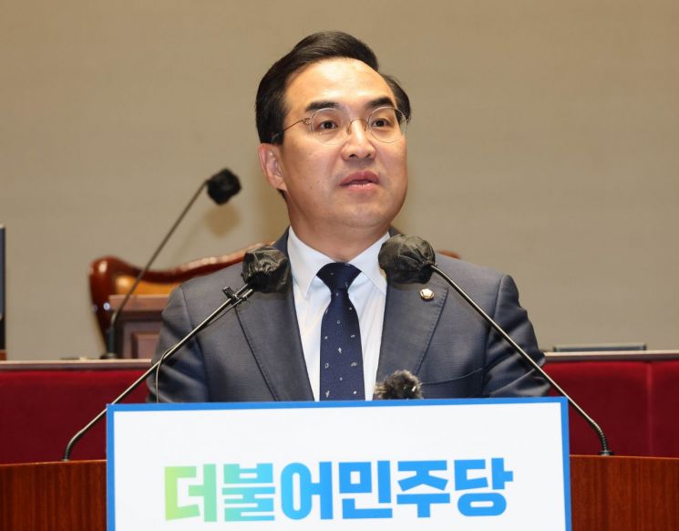 박홍근, 李 체포동의안 표결 직전 의총서 "당당히 부결시켜야"