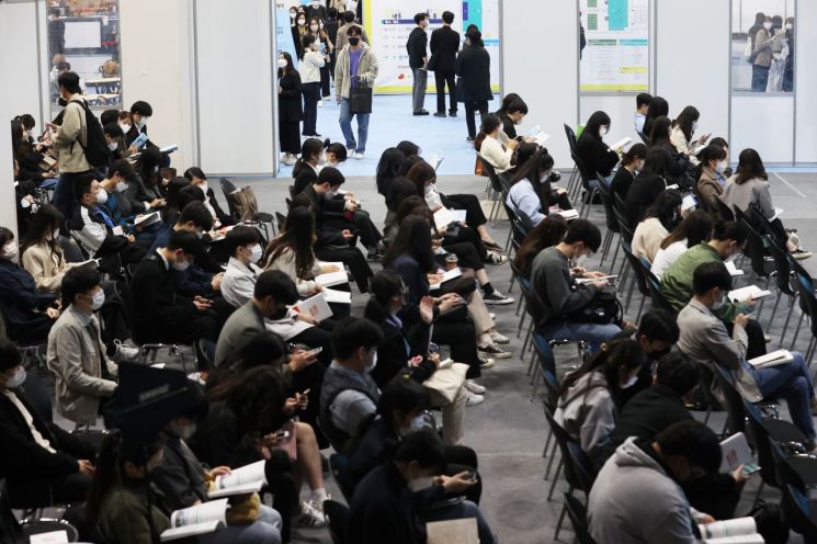 바이오 채용박람회 사진 [이미지출처=연합뉴스]