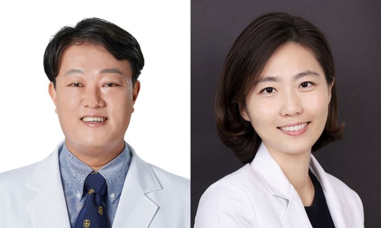 중앙대광명병원 순환기내과 정영훈 교수(왼쪽), 송혜근 교수.