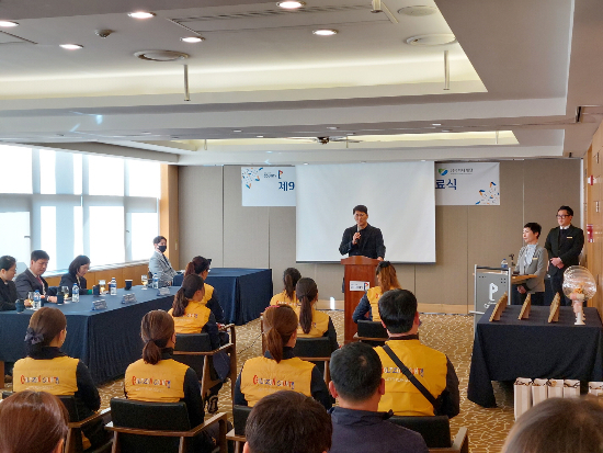 골프존카운티, 북한이탈주민 캐디 양성 프로그램 수료식