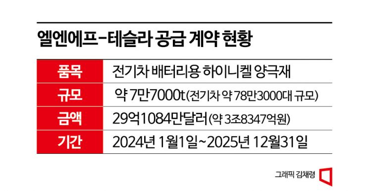 [이 주의 관.종.]테슬라 손 잡은 엘앤에프, 저평가 벗어날까