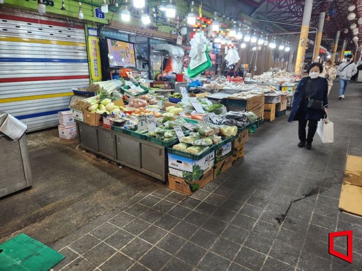 물건 쌓이고 소화기엔 먼지…서울 전통시장 '화재 무방비'