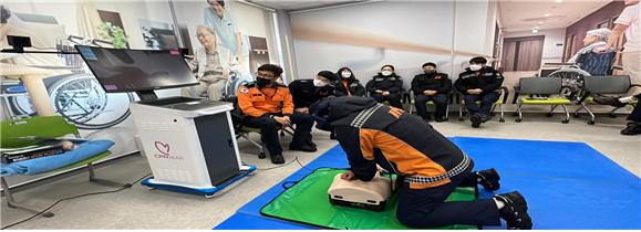 중앙소방학교, 공직자 대상 심폐소생술 특별교육