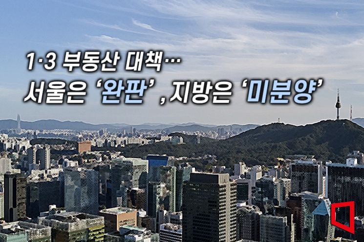 '1·3 부동산 대책'…“서울만 살렸다”