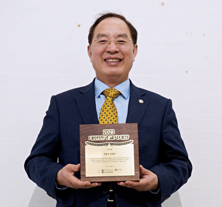 하윤수 부산교육감, 대한민국 ‘교육인물’ 대상 수상
