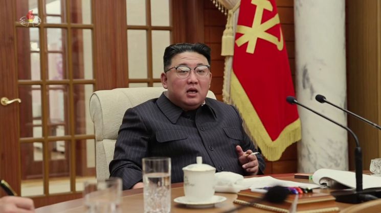 김정은 북한 국무위원장. [이미지출처=조선중앙TV 화면·연합뉴스]