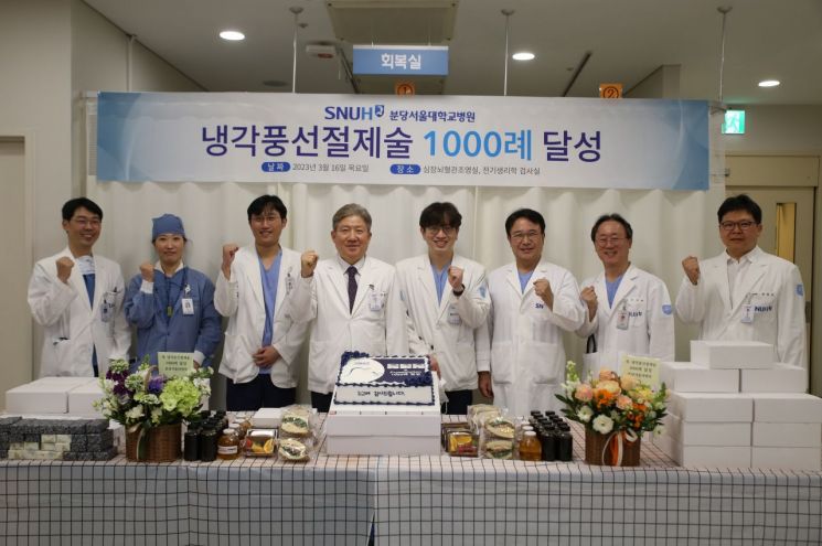 분당서울대병원, 심방세동 '냉각풍선절제술' 1000례 달성