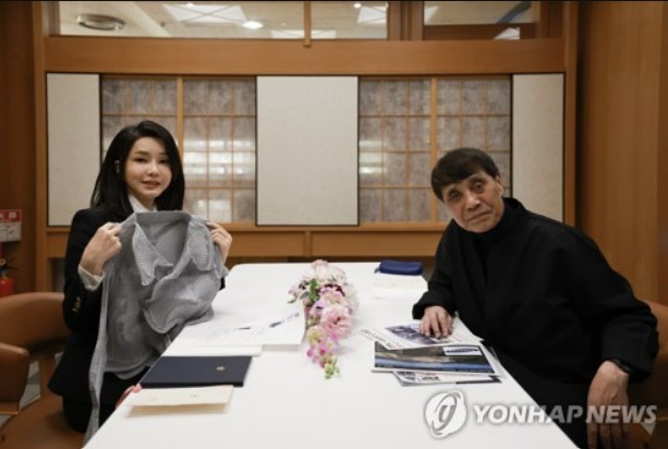 김건희 여사, 세계적인 건축가 만나 "韓과 협업 고려해달라"
