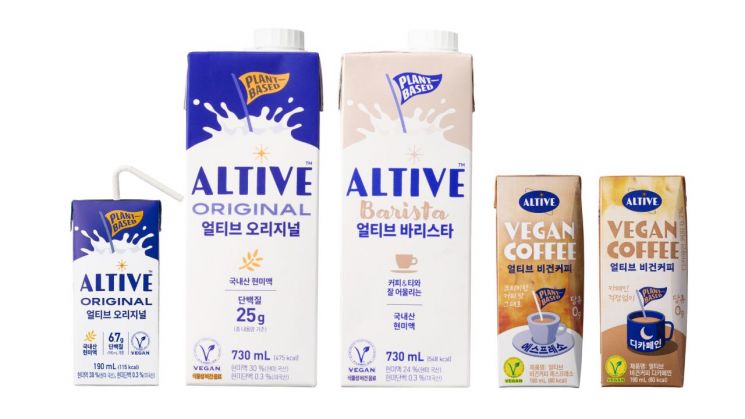 CJ제일제당, 식물성 대체유 브랜드 ‘얼티브’ 신제품 5종 출시